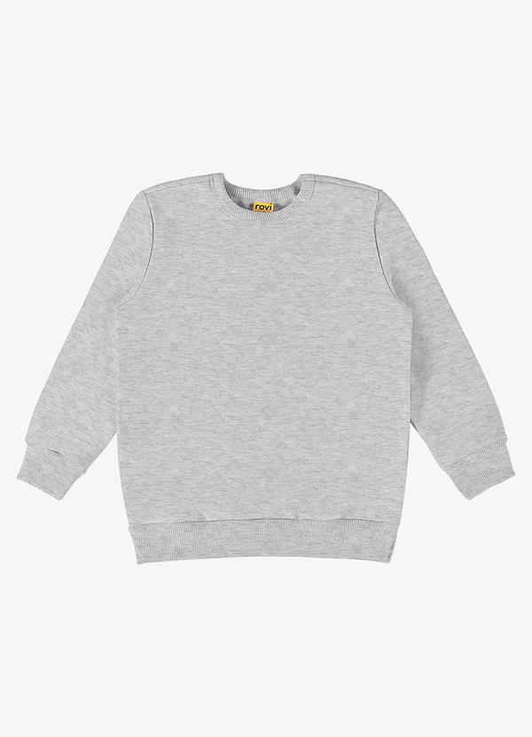 Rovi Kids - Blusão Infantil Feminino Cinza