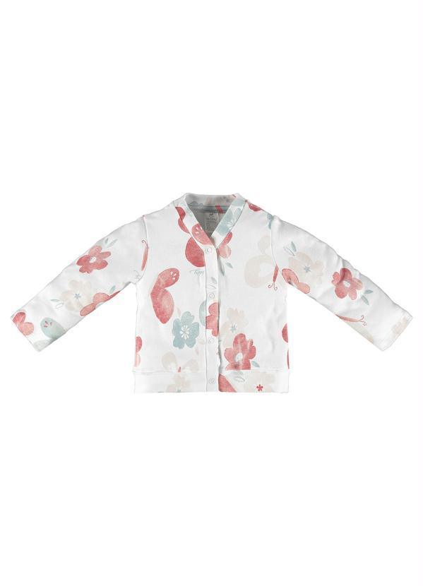 Up Baby - Cardigan Bebê Menina Bege 1