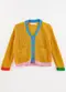 Fábula - Cardigan de Tricot Básico Amarelo - variação: Amarelo