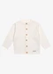 Trick Nick - Cardigan Feminino Infantil Tricot Bege - variação: Bege