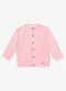 Trick Nick - Cardigan Feminino Infantil Tricot Bege - variação: Rosa