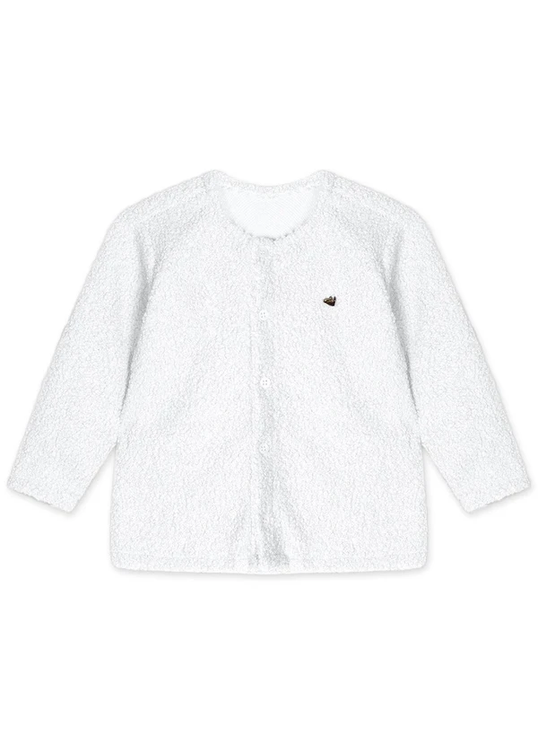 Marisol - Cardigan Manga Longa Infantil Preto