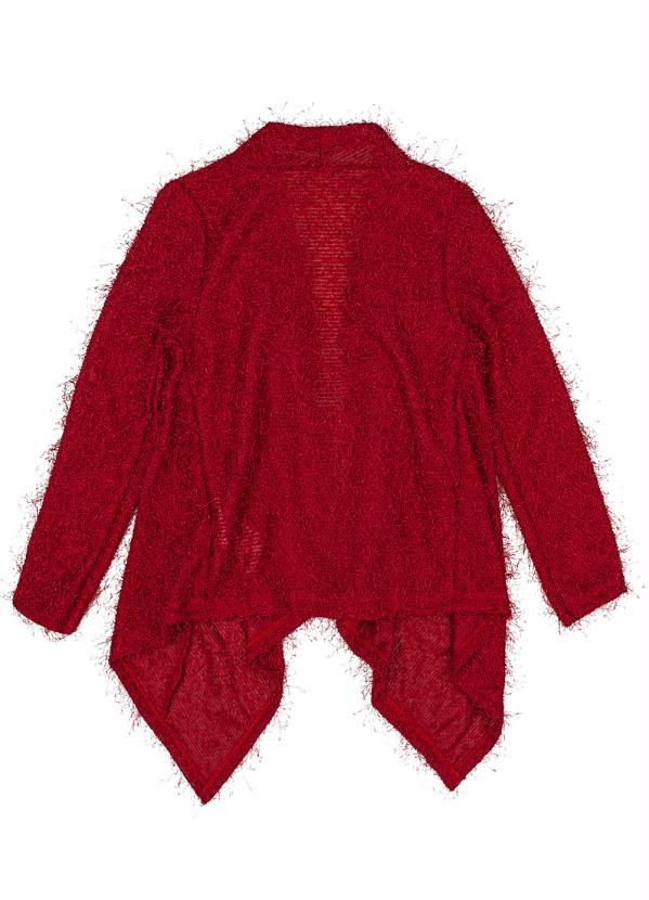 Momi - Casaco Pelinho Vermelho 2