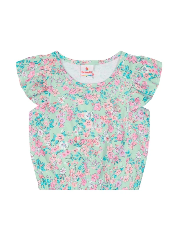 Brandili - Conjunto Infantil Menina  Verde 2