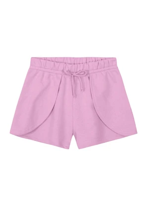 Brandili - Conjunto Menina com Blusa Cropped Natural - BRANDILI