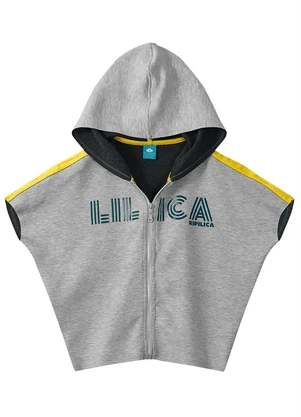 Lilica Ripilica - Poncho Cinza - LILICA RIPILICA