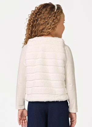 Trick Nick - Colete Feminino Pelo Bege - TRICK NICK