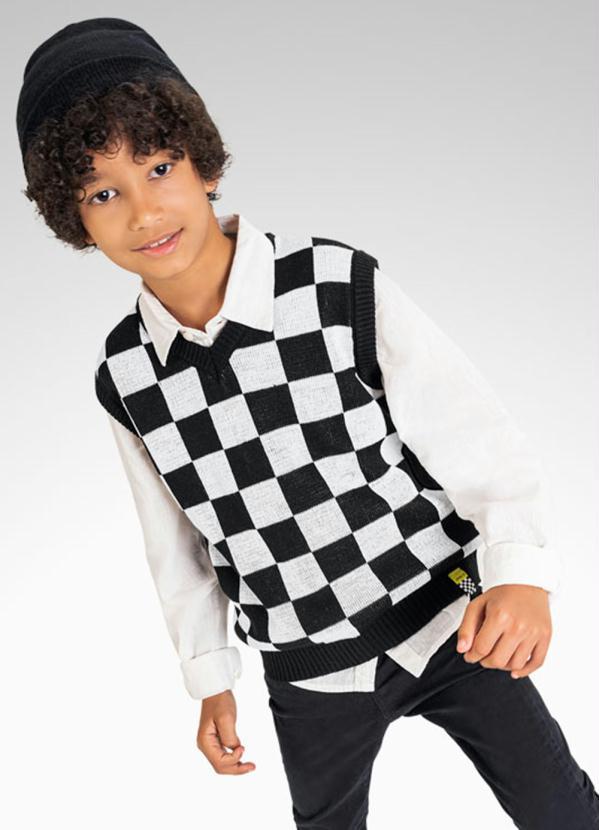 Playground - Colete Tricot Preto