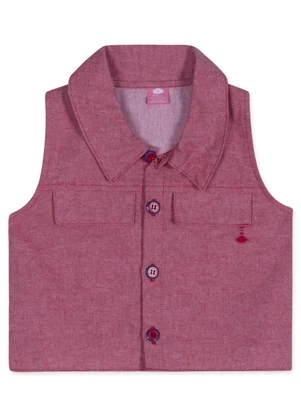 Lilica Ripilica - Regata Infantil Feminina Vermelho - LILICA RIPILICA