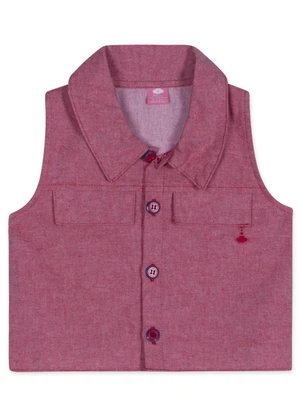 Lilica Ripilica - Regata Infantil Feminina Vermelho - LILICA RIPILICA