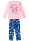 Select - Conjunto Menina Blusa Longa e Calça Verde - variação: Rosa