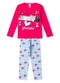 Select - Conjunto Algodão Menina Blusa Longa e Calça Rosa - variação: Rosa