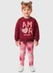 Malwee Kids - Conjunto Fofas & Estilosas Rosa Claro - variação: Bordô