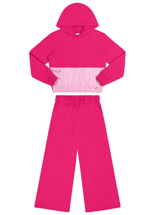 Alenice - Conjunto Amplo Menina Rosa 