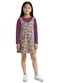 Malwee Kids - Conjunto Animal Print Texturizado Bege - variação: Malva