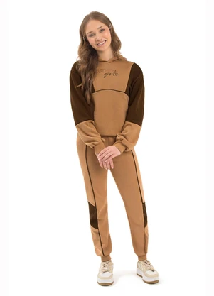 Duduka - Conjunto Authentic Girls Bege - DUDUKA