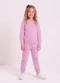 Abrange - Conjunto Básico Infantil Menina Rosa - variação: Lilás