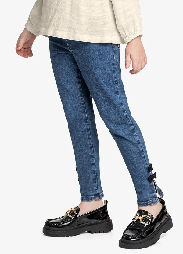 Trick Nick - Conjunto Bata com Calça Jeans Bege 4
