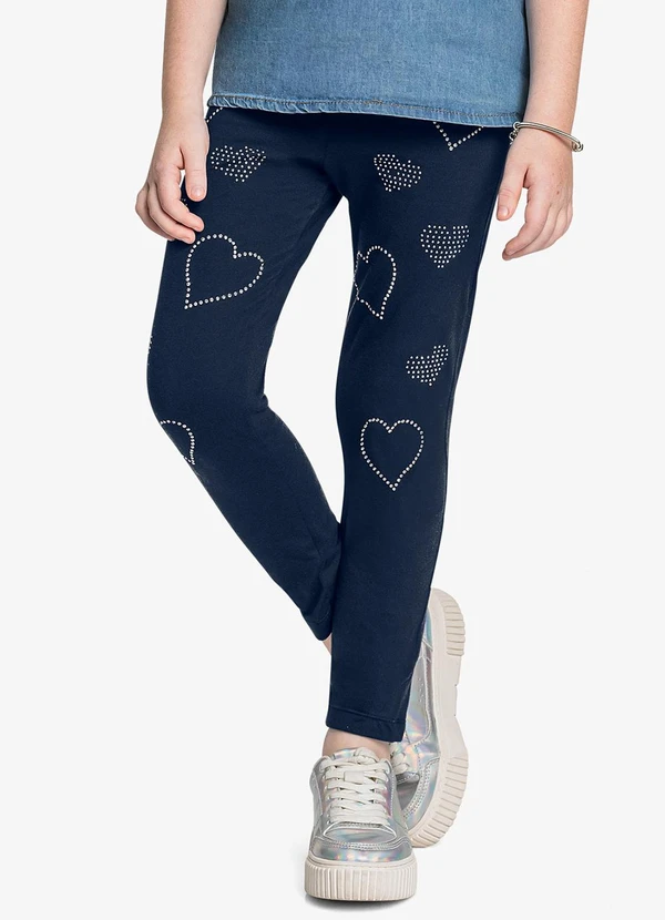 Trick Nick - Conjunto Bata Light Denim com Legging Azul 4