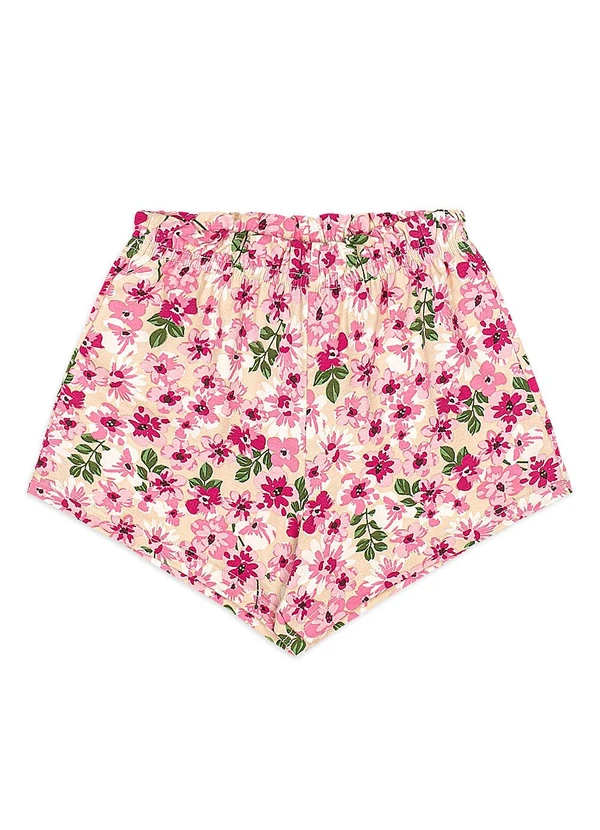 Quimby - Conjunto Bebê Blusa Short Rosa 4