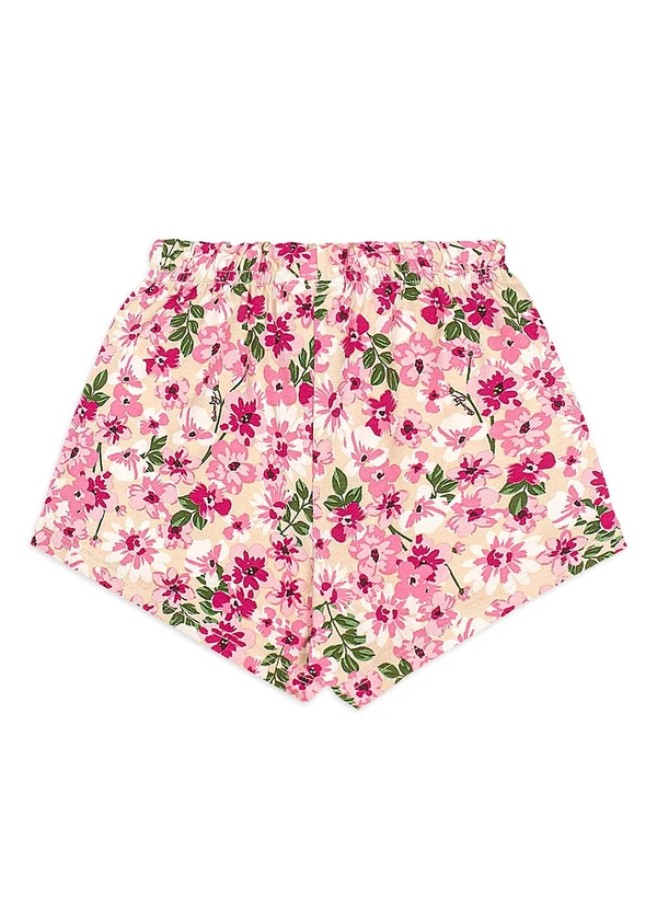 Quimby - Conjunto Bebê Blusa Short Rosa 5