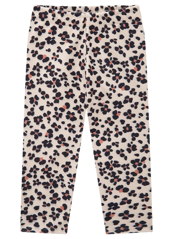 Marlan - Conjunto Bebê Blusão e Calça em Moletom Bege 4