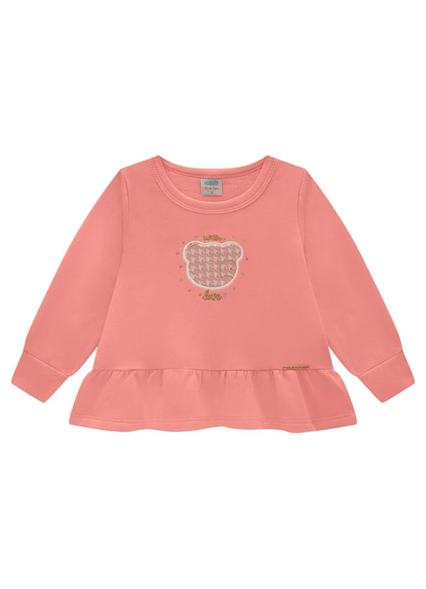 Marlan - Conjunto Bebê Blusão e Legging Rosa 2