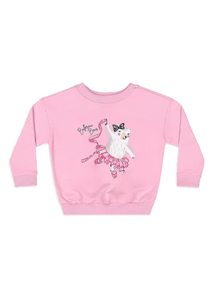 Quimby - Conjunto Bebê Blusão Legging Rosa - QUIMBY