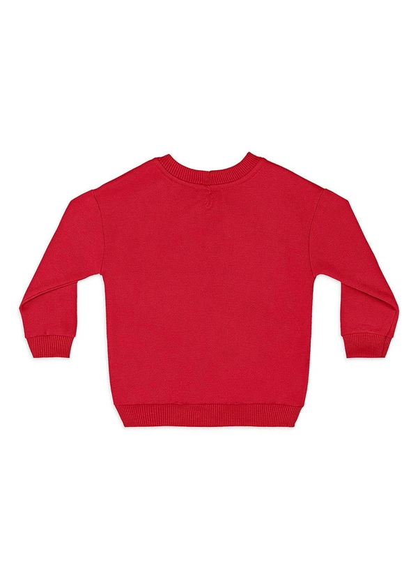 Quimby - Conjunto Bebê Blusão Legging Vermelho 3