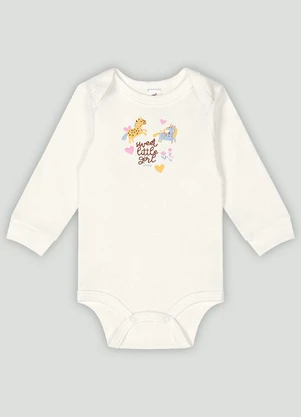Conjunto Bebê com Body e Calça Up Baby Branco - UP BABY
