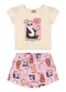 Quimby - Conjunto Bebê com Estampa de Panda Branco - variação:  