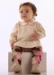 Up Baby - Conjunto Bebê Cotton Rosa - variação:  