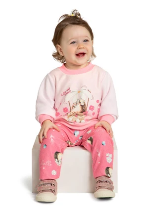 Marlan - Conjunto Bebê Floresta Encantada Rosa - MARLAN