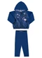 Marlan - Conjunto Bebê Jaqueta e Legging Jeans Baby Rosa - variação: Azul