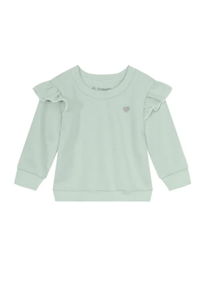 Brandili Baby - Conjunto Bebê Menina de Coração Verde - BRANDILI BABY
