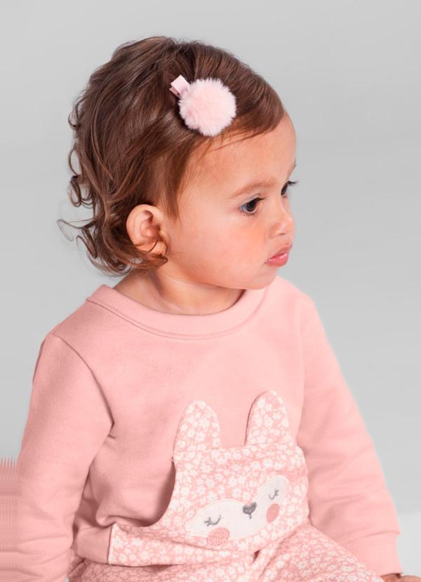 Brandili Baby - Conjunto Bebê Menina de Ursinho Rosa 2