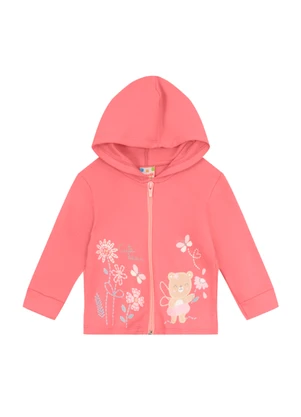 Brandili - Conjunto Bebê Menina em Puff Rosa - BRANDILI