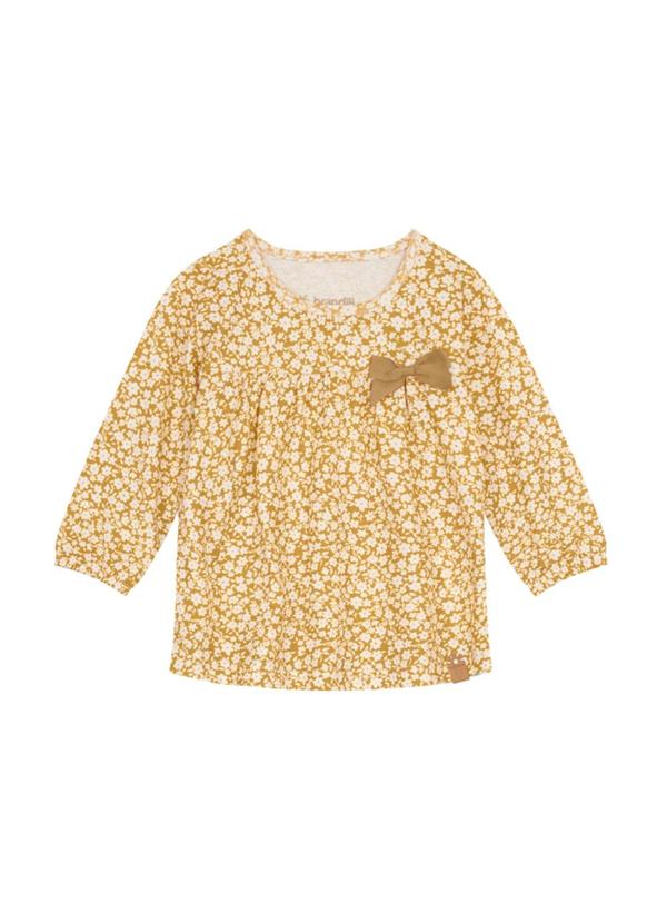 Brandili Baby - Conjunto Bebê Menina Florido Amarelo 2
