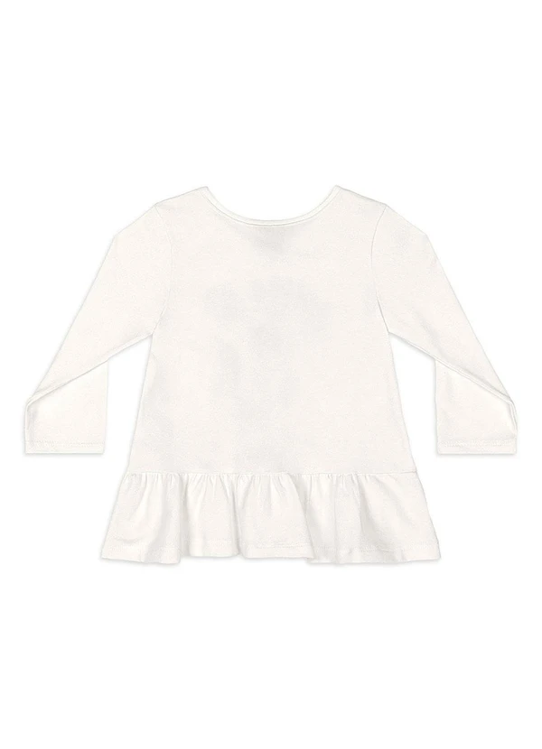 Quimby - Conjunto Bebê Menina Legging Branco 3