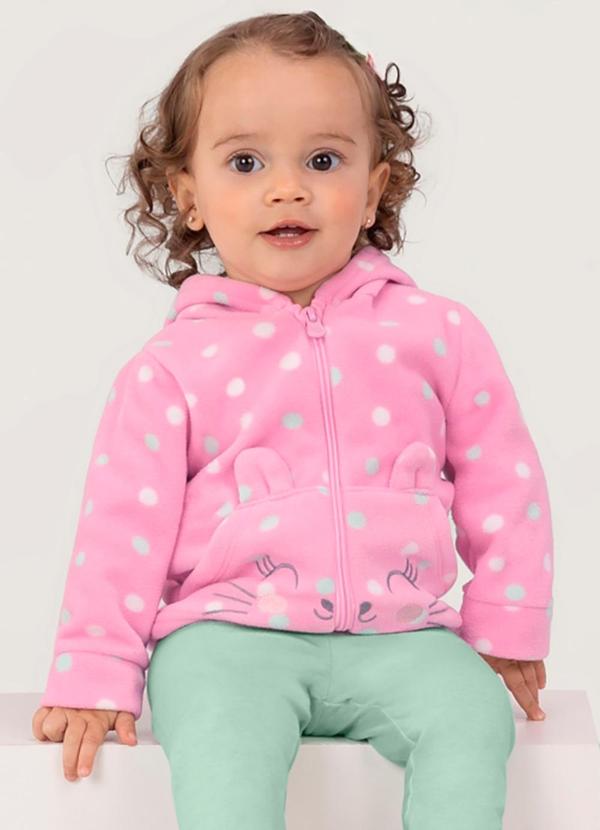 Brandili Baby - Conjunto Bebê Menina Rosa