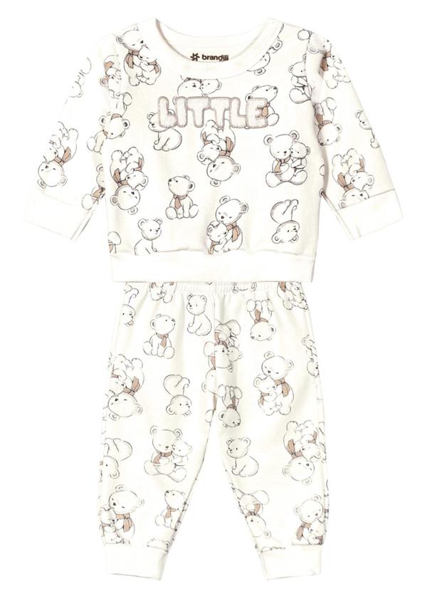 Brandili Baby - Conjunto Bebê Unissex de Ursinhos Bege 2
