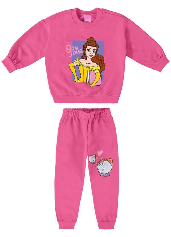 Malwee Kids - Conjunto Bela® Disney Menina Rosa