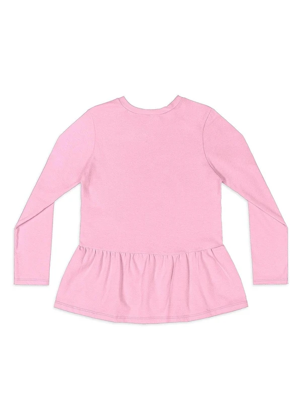 Quimby - Conjunto Blusa Babado e Legging Rosa 4