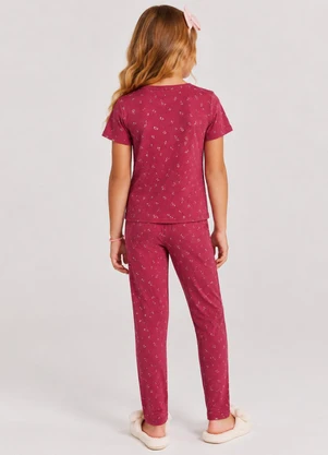 Trick Nick - Conjunto Blusa Calça Infantil Estampado Vermelho - TRICK NICK