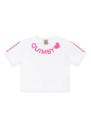 Quimby - Conjunto Blusa Calça Legging Branco - QUIMBY