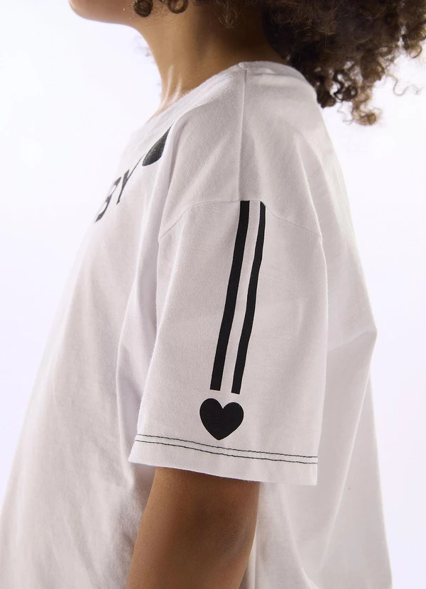 Quimby - Conjunto Blusa Calça Legging Branco 2