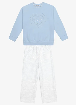 Trick Nick - Conjunto Blusa com Calça Azul - TRICK NICK