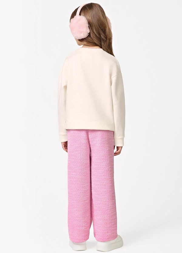 Trick Nick - Conjunto Blusa com Calça Bege 2