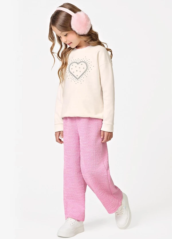 Trick Nick - Conjunto Blusa com Calça Bege 3