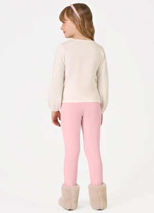 Trick Nick - Conjunto Blusa com Legging Bege - TRICK NICK